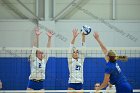 VB vs USCGA  Wheaton College Women's Volleyball vs U.S. Coast Guard Academy. - Photo by Keith Nordstrom : Wheaton, Volleyball